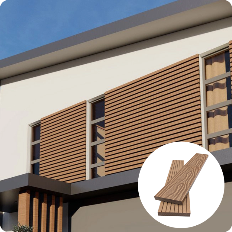 Corta Vista WPC 2,2 m x 5,7 cm x 11 mm