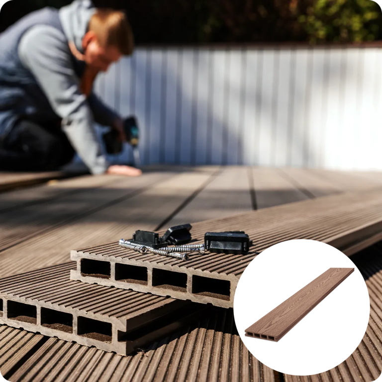 Tabla Deck WPC 2,2 m x 14 cm x 2,5 mm